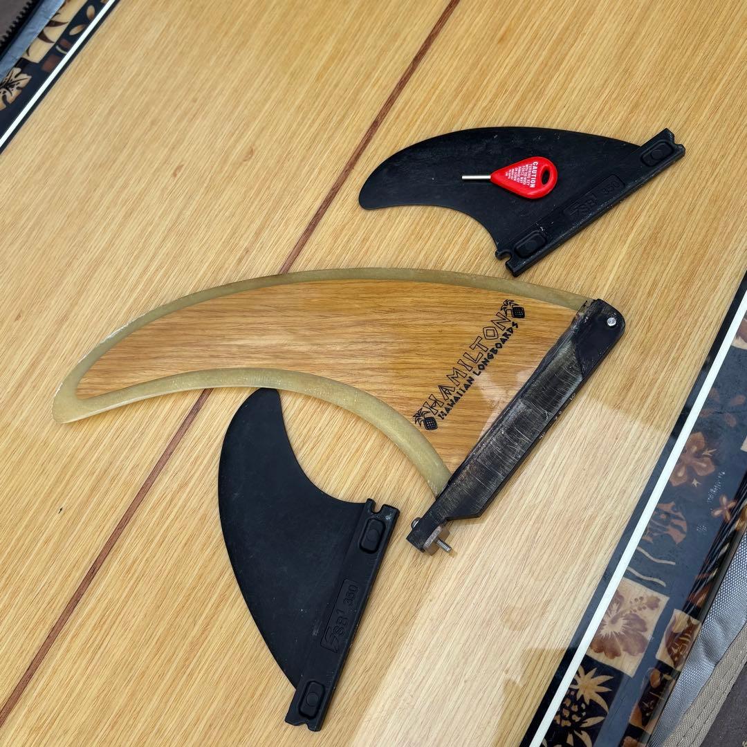 Bill Hamilton STYLIST 9’6 ロングボード ウッドフィン付