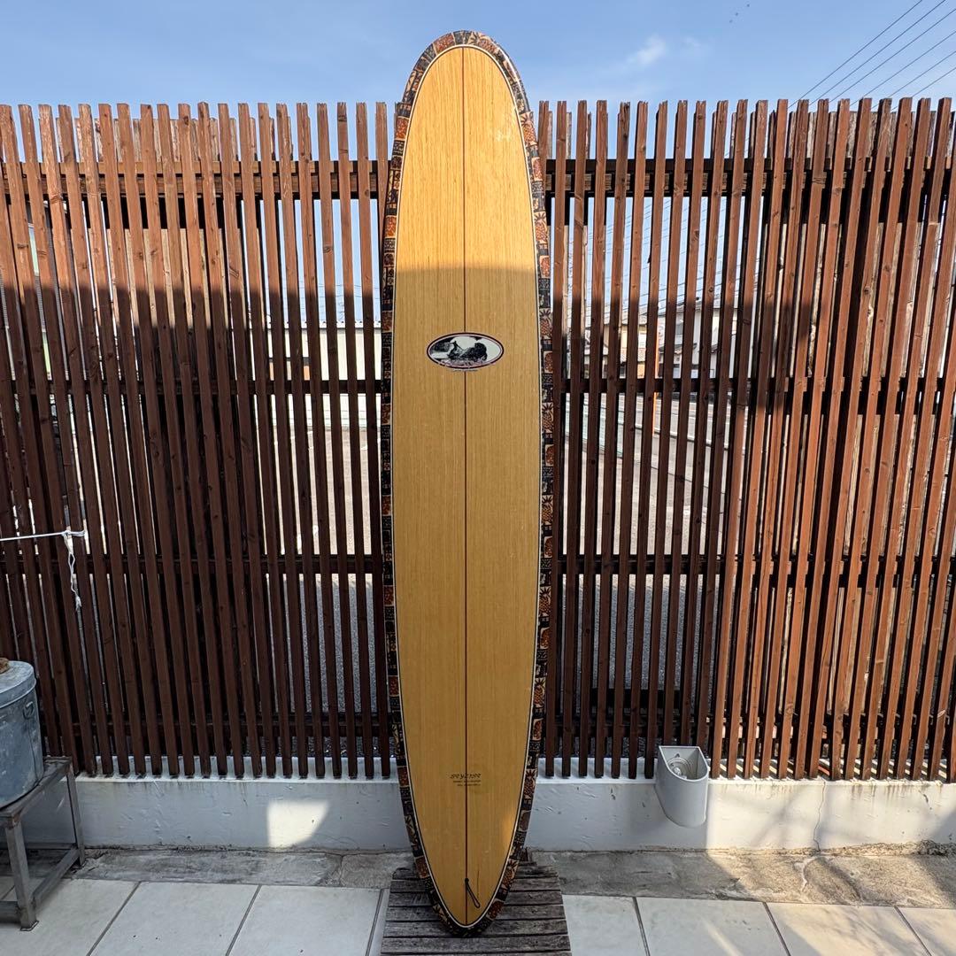 Bill Hamilton STYLIST 9’6 ロングボード ウッドフィン付