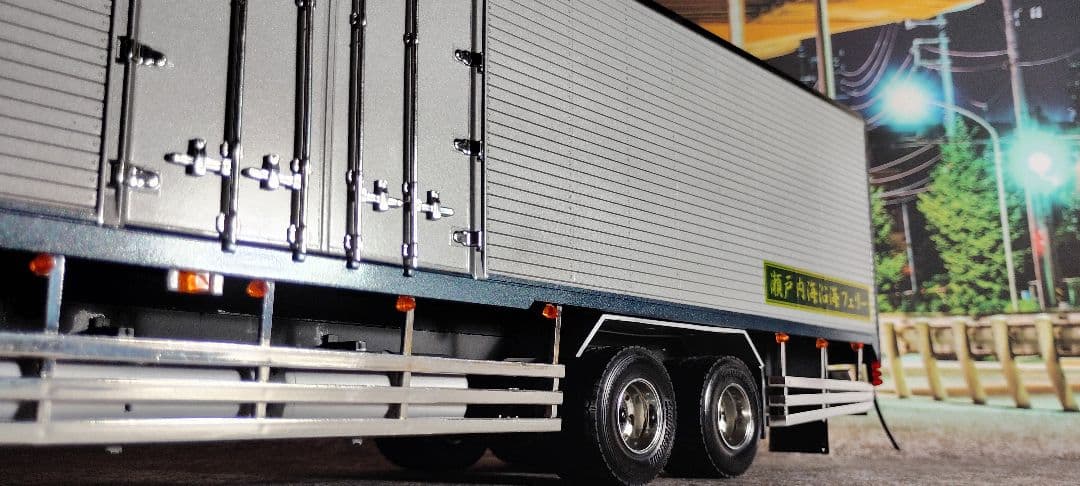 アオシマデコトラ1/32夢蛍完成品 デコトラ プラモデル トラック野郎 トラック