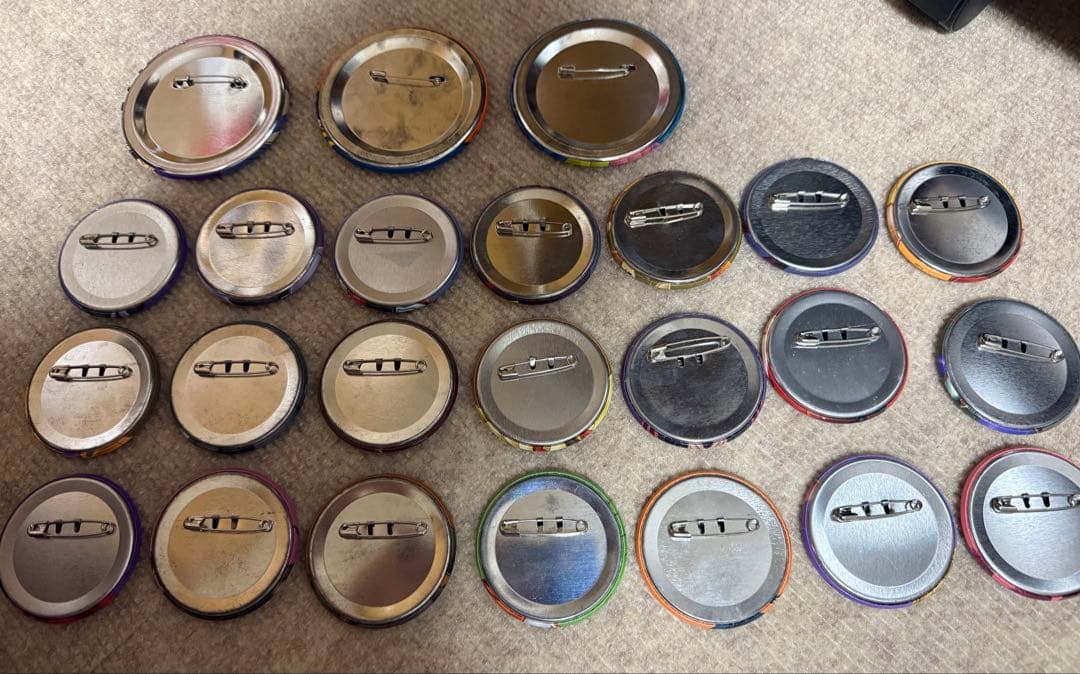 ディズニーヴィランズ 缶バッジセット