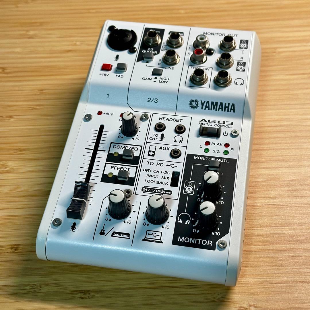 YAMAHA AG03 高音質配信 録音セット（マイク付き） 動画配信 ヤマハ