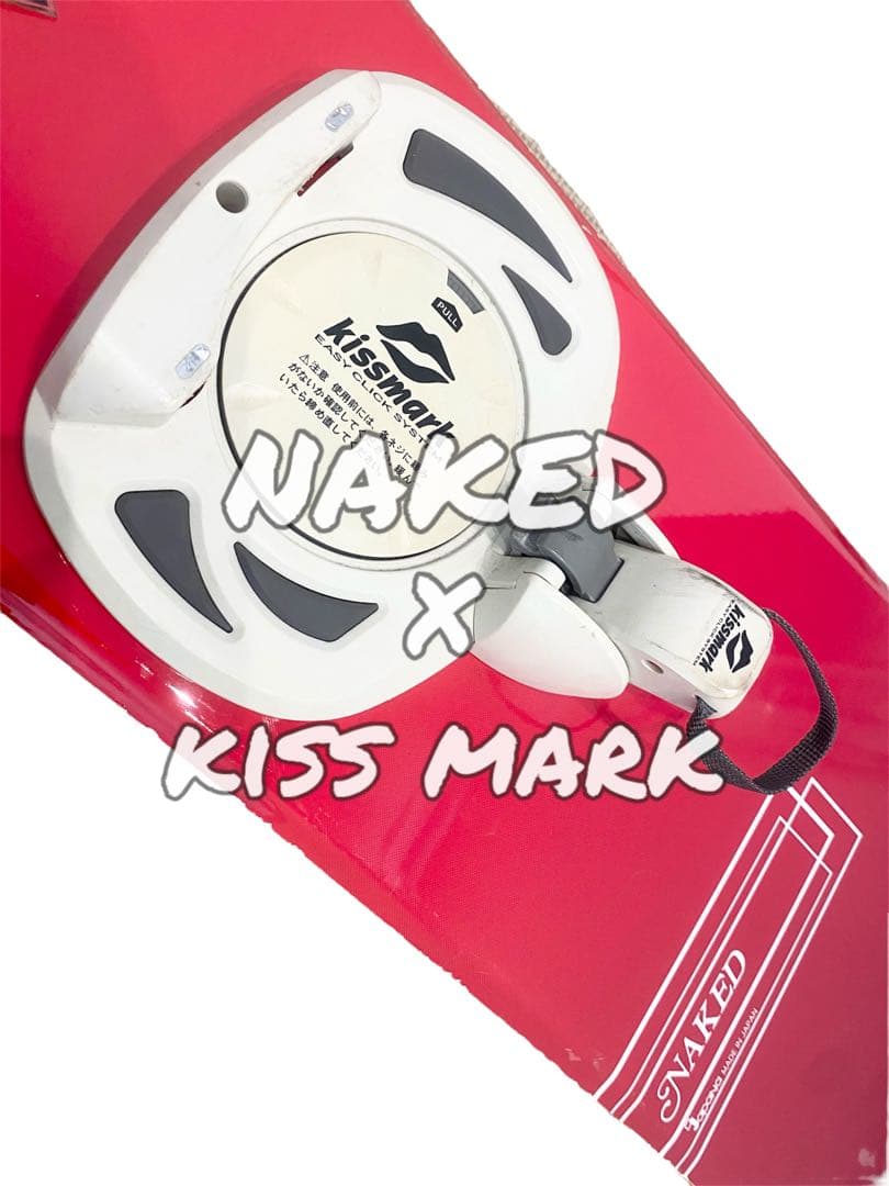【美品】NAKED x KISS MARK スノーボード レディース