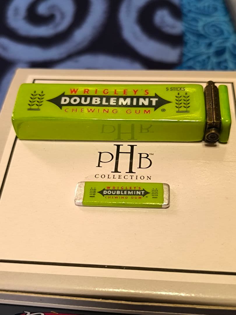 Wrigley's Doublemint Chewing Gum ヒンジボックス