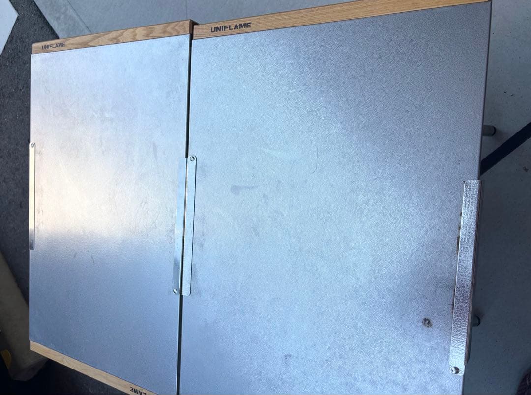 ユニフレーム 焚き火テーブル 2セット テーブル