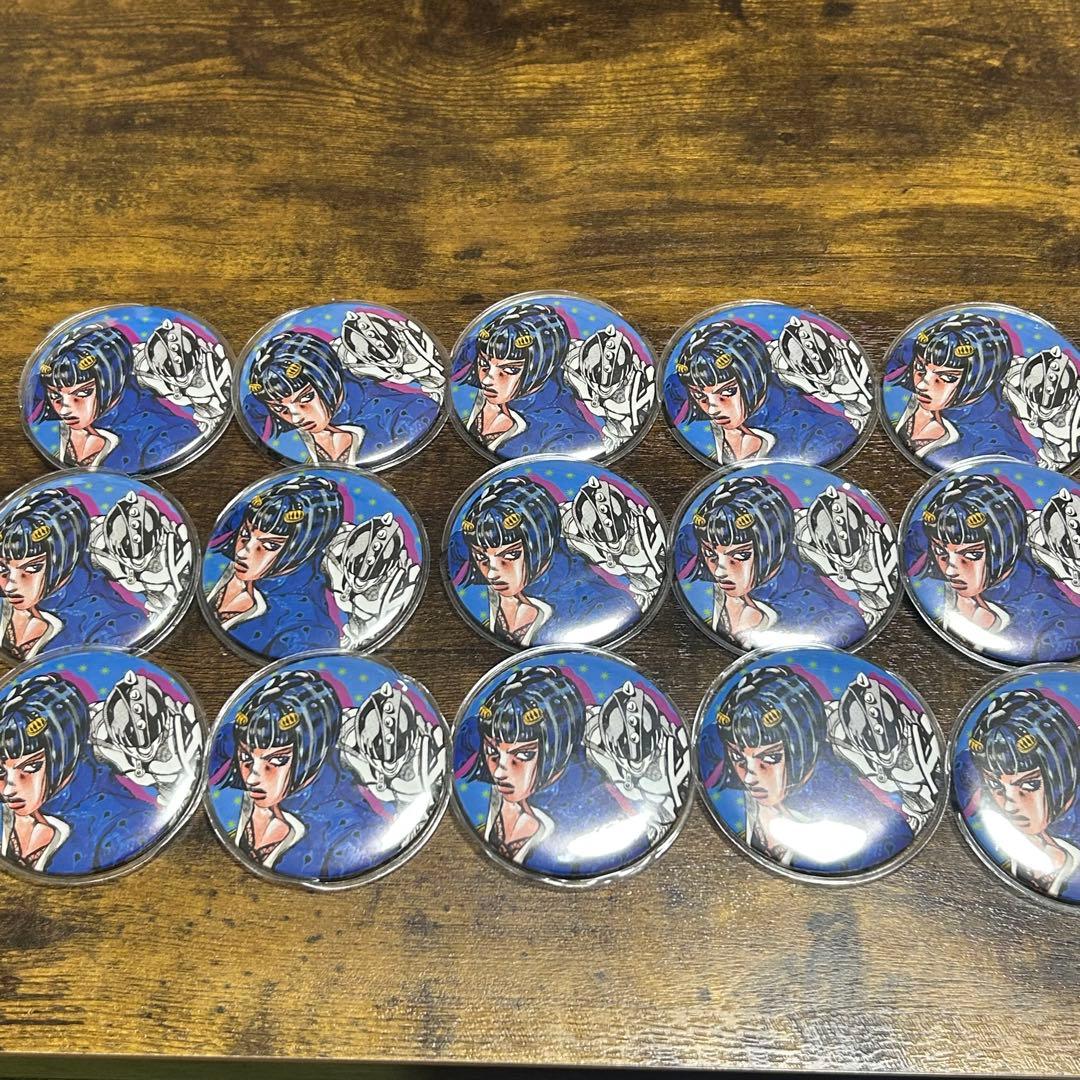 ジョジョの奇妙な冒険 ジョジョ展　ブチャラティ 缶バッジ　15個セット
