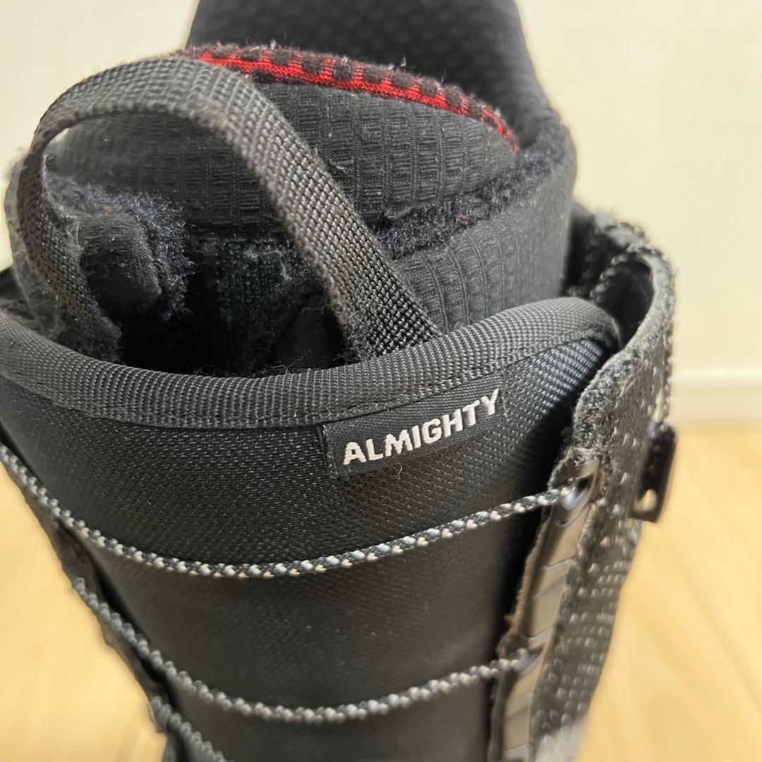 【即日発送】BURTON スノボALMIGHTY オールマイティー 25.0cm