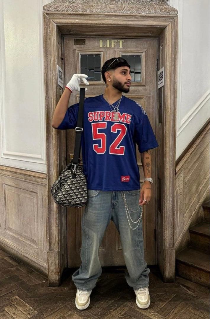 シャツ Supreme Spiderweb Football Jersey