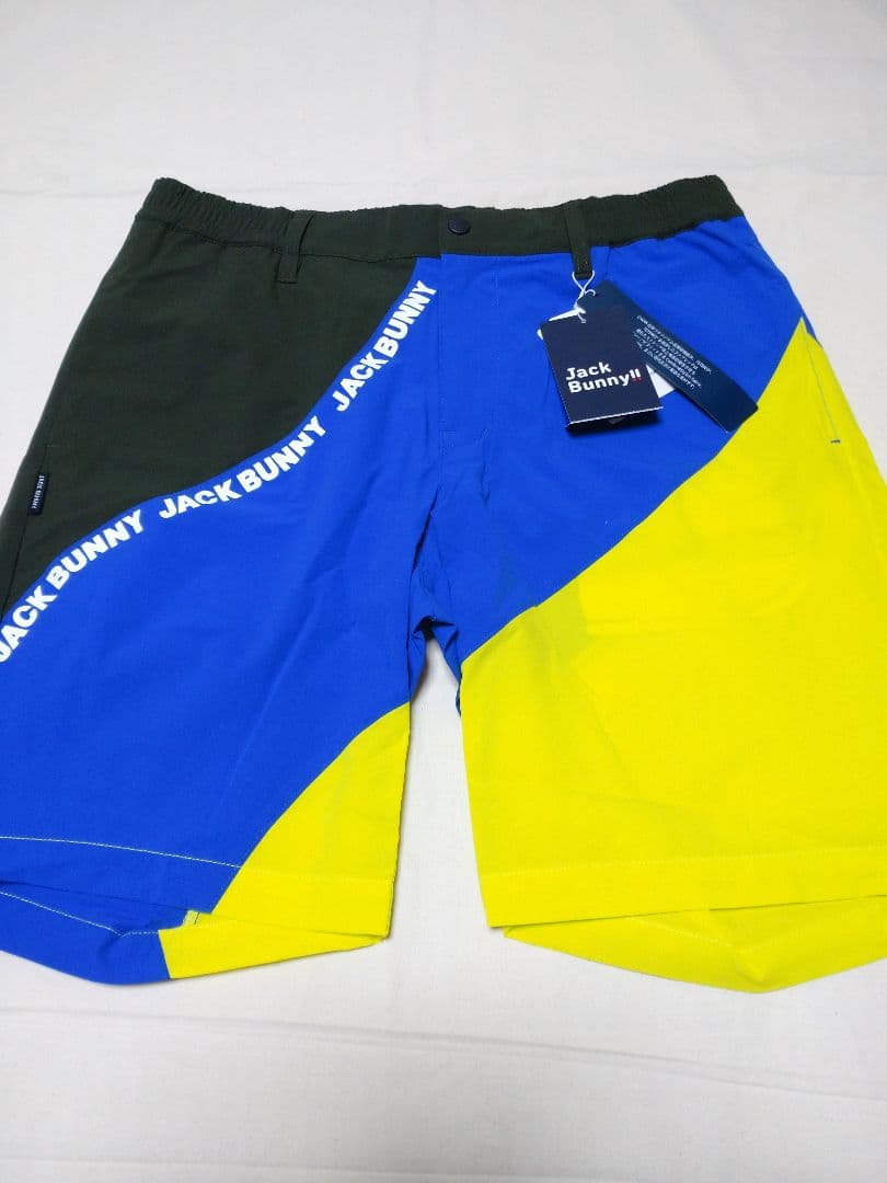 4サイズM ジャックバニー ストレッチ ハーフパンツ メンズ ゴルフウェア新品