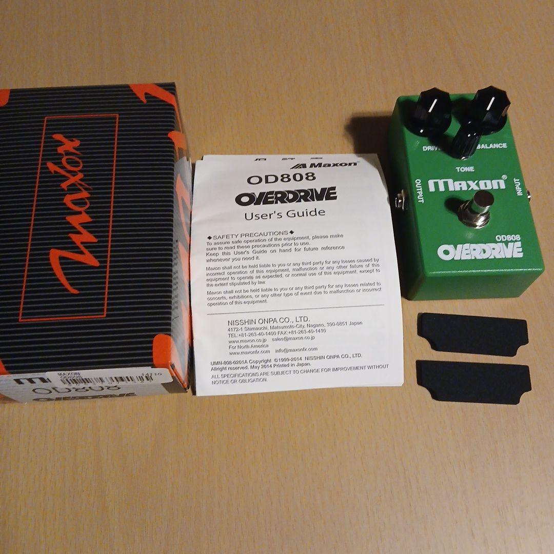 【新品同様】Maxon OD808 オーバードライブペダル