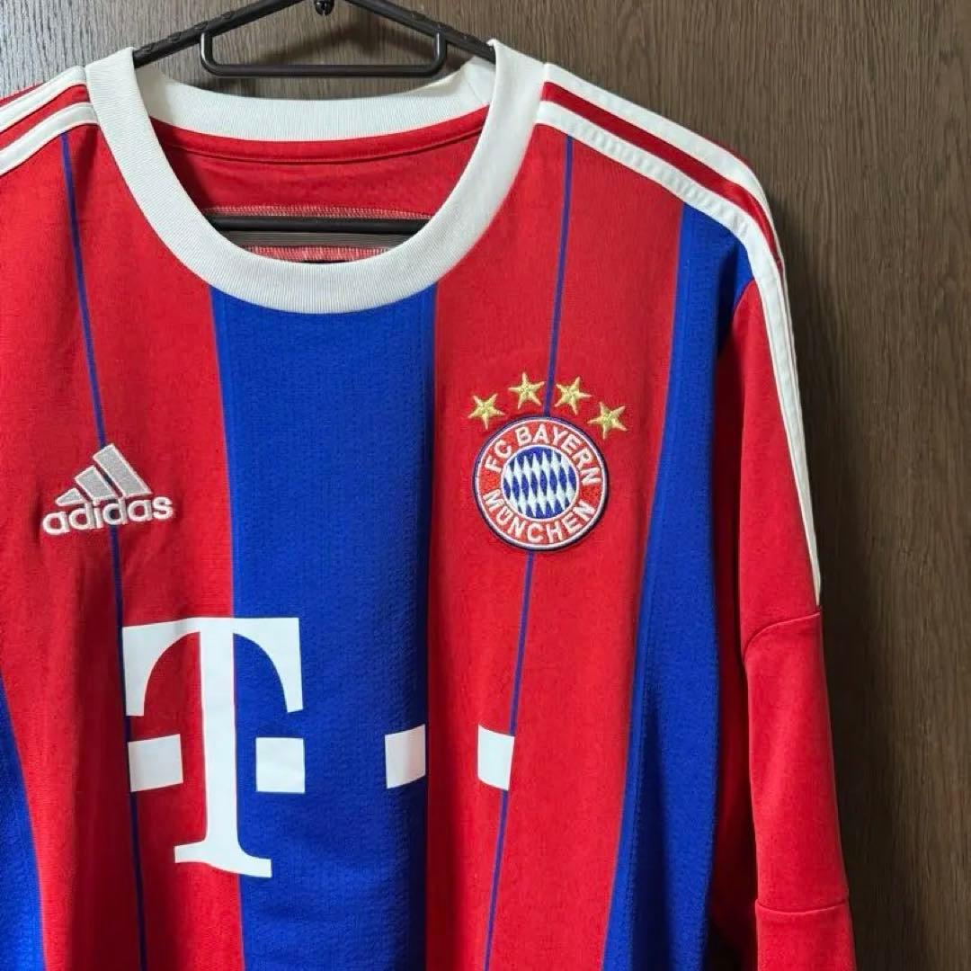 正規品 2014-15 バイエルン ミュンヘン ロッベン 10 長袖ユニフォーム
