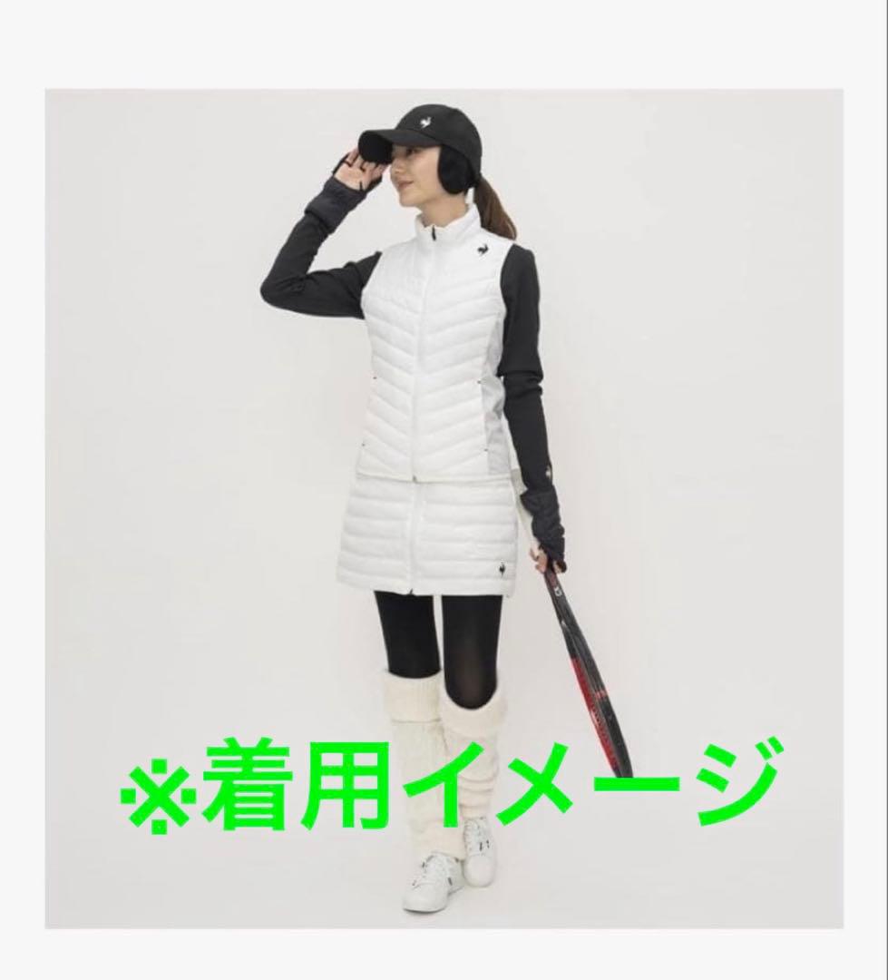 ルコック レディース 中綿 ベスト・スカートLサイズ【タグ付き・未使用品】