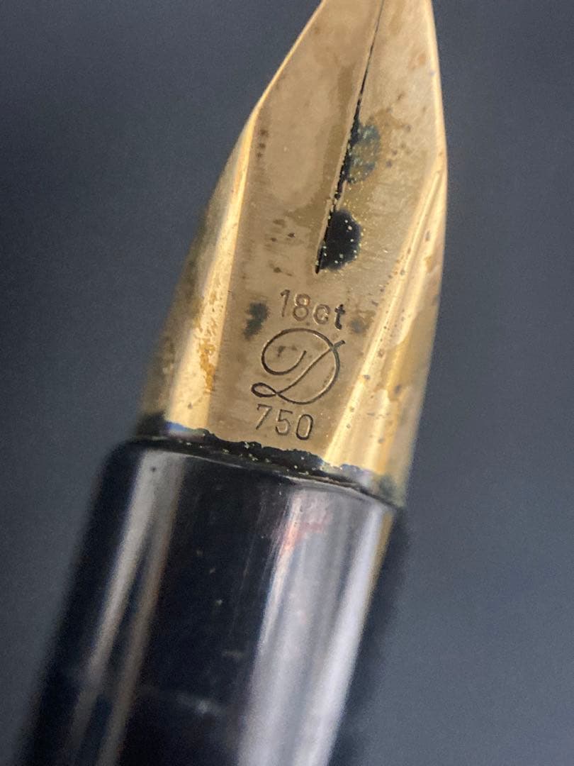 デュポン 万年筆 ペン先18k