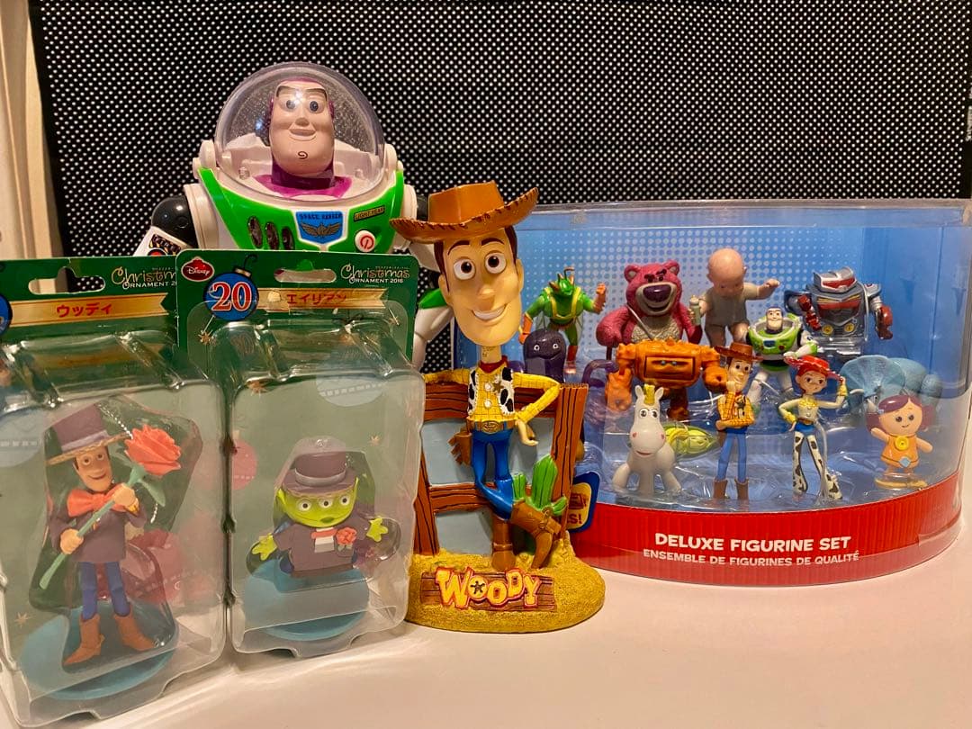 Disney希少！トイストーリー3デラックスフィギュアセットおもちゃまとめ売り！
