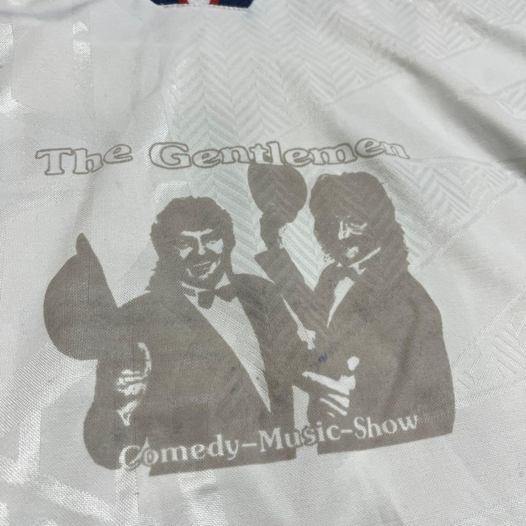 90s UMBRO ゲームシャツ 長袖　襟付き 透かし　イングランド　XL