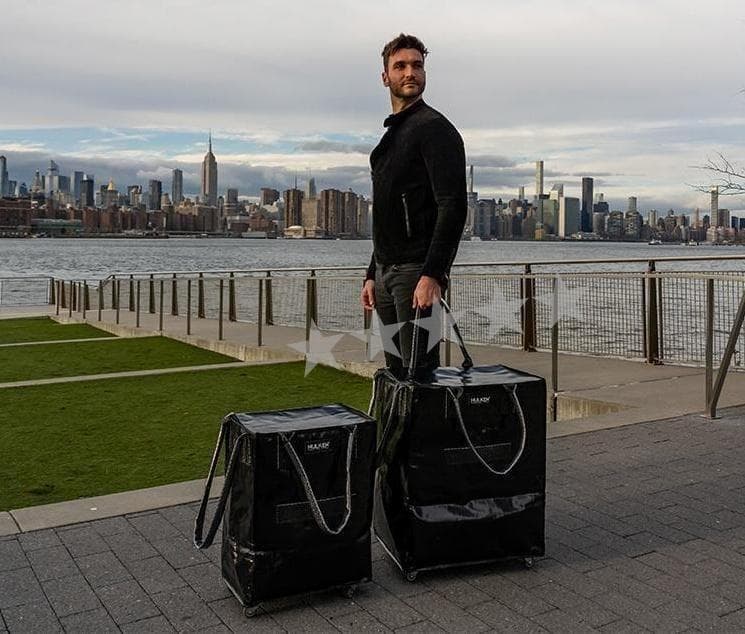 【海外で話題！】HULKEN ハルケン ローリング トートバッグ M ブラック