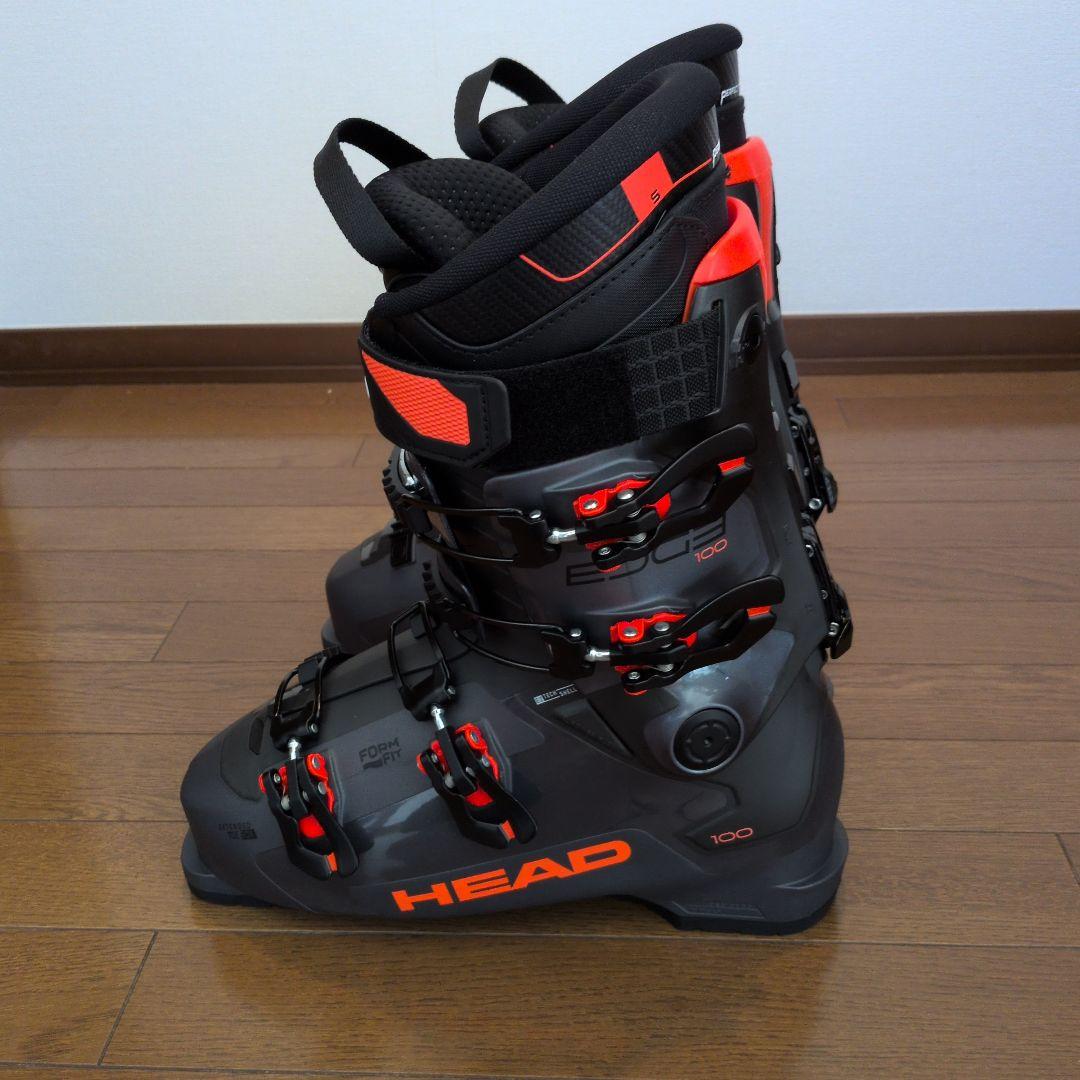 HEAD EDGE 100 スキー用ブーツ ブラック/オレンジ