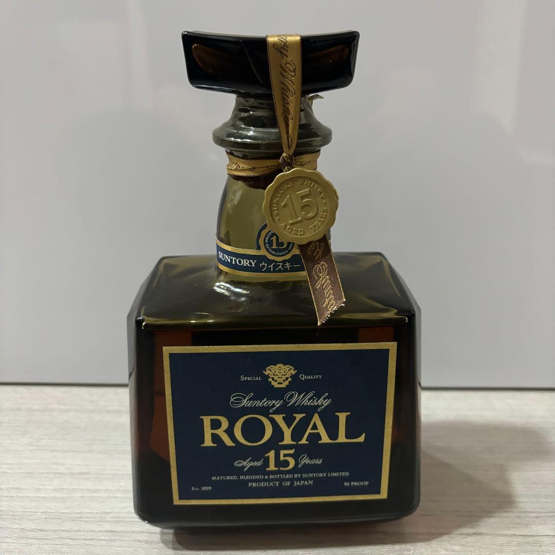 〔未開栓〕サントリー ロイヤルウイスキー 15年 古酒