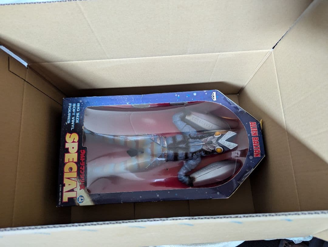 【バルタン星人】2001 ビッグサイズ ソフビ プライズ(非売品)新古、未使用品