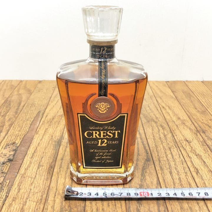 未開栓/クレスト/12年/ウイスキー/サントリー/CREST/43％/700ml