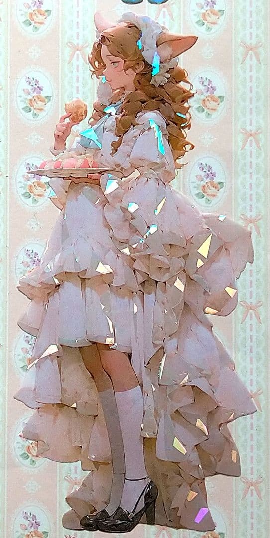 のこり１✩廃盤品✩J679＃宠物女孩(贝壳光)梦游切売り海外人物女の子AIマステ