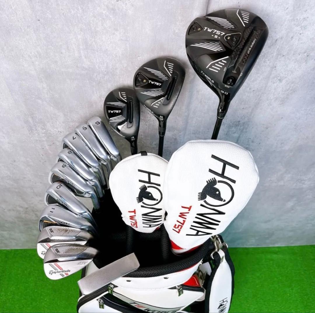 ホンマ ツアーワールド TW757 ゴルフクラブ メンズ セット 右打ち 13本