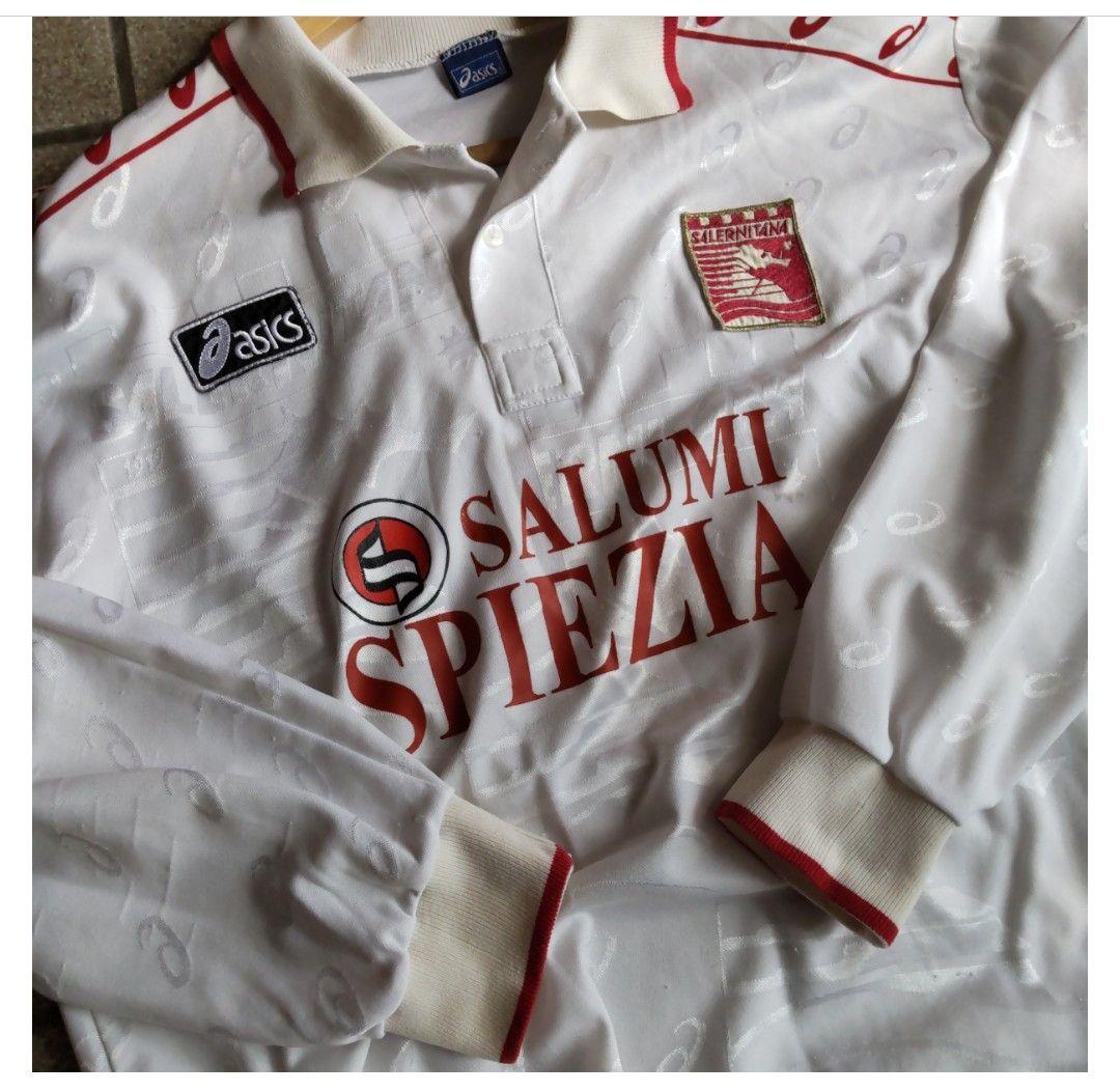 アシックス 90s サレルニターナ サッカー ユニフォーム サイズ XL