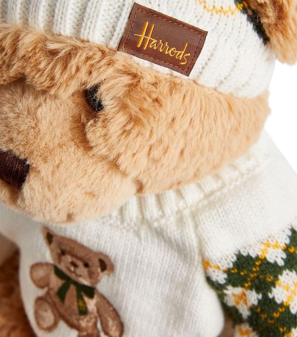 ハロッズ ぬいぐるみ アンガス テディベア 2021 Harrods 限定