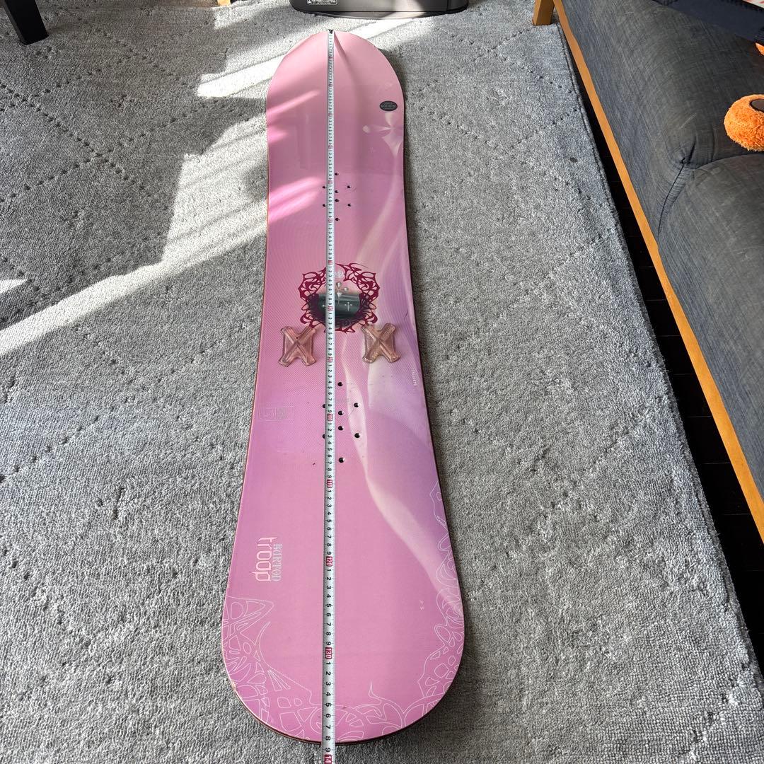 Burton スノーボード レディース用2005年製 ピンク