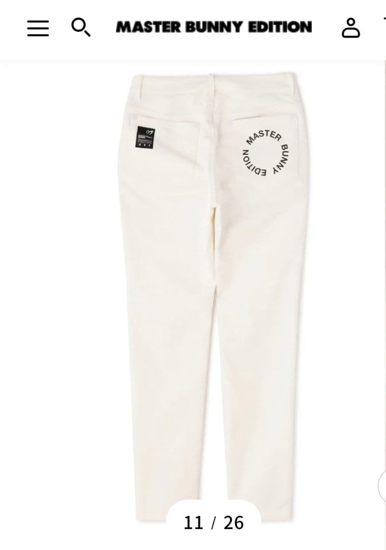 新品★マスターバニーエディション　パンツ0　パーリーゲイツ