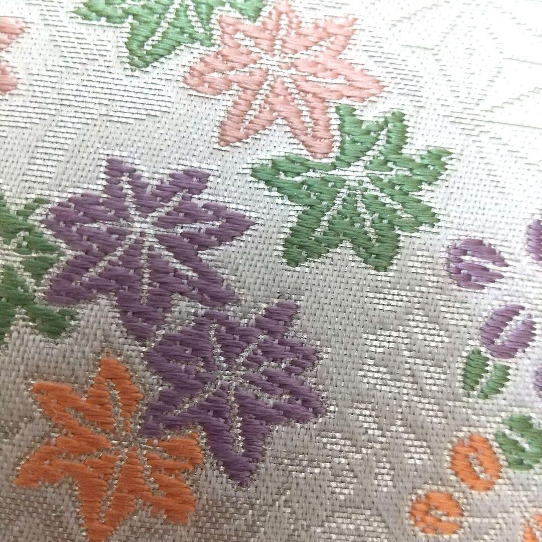 【超希少・新品・未使用】井伊家伝来裂（きれ)・菱形スキヤ（名物裂）絹100％