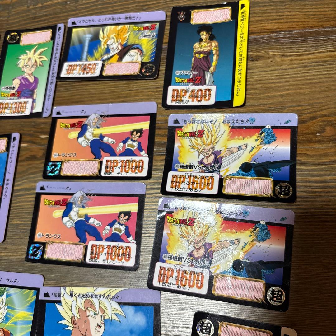 レア Vintage ドラゴンボールZ カードダス 1993 バンダイ35枚キラ