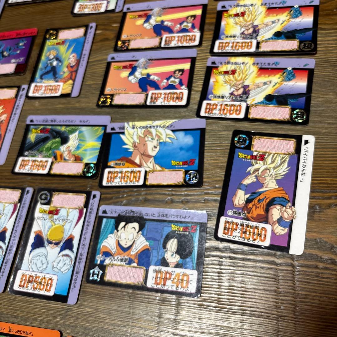 レア Vintage ドラゴンボールZ カードダス 1993 バンダイ35枚キラ
