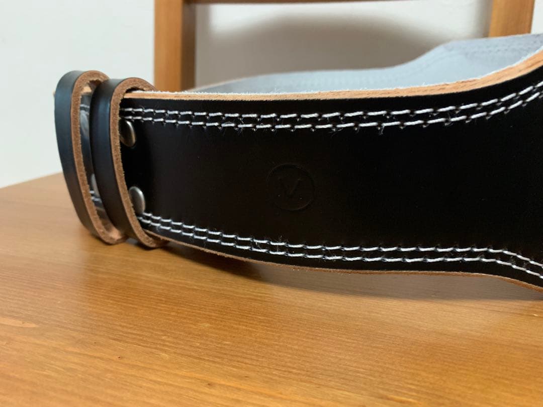 EXレザーベルト　ゴールドジム　Mサイズ