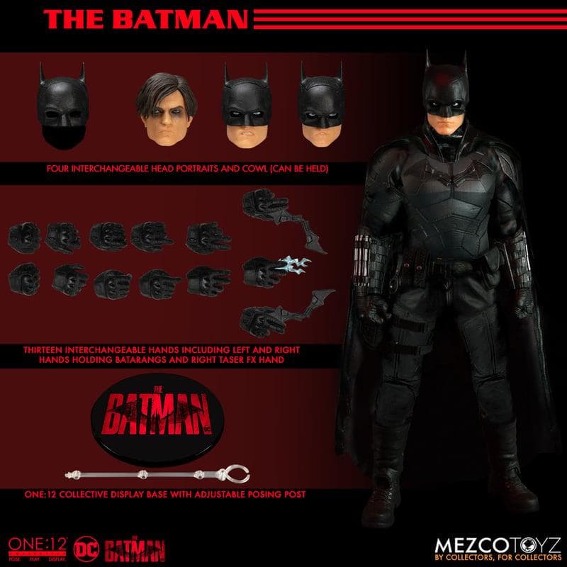 新品未開封Mezcoバットマン ワン：12 コレクティブ バットマン