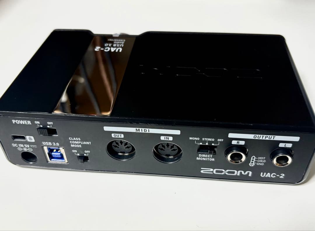 【オーディオインターフェイス】UAC-2【ZOOM】