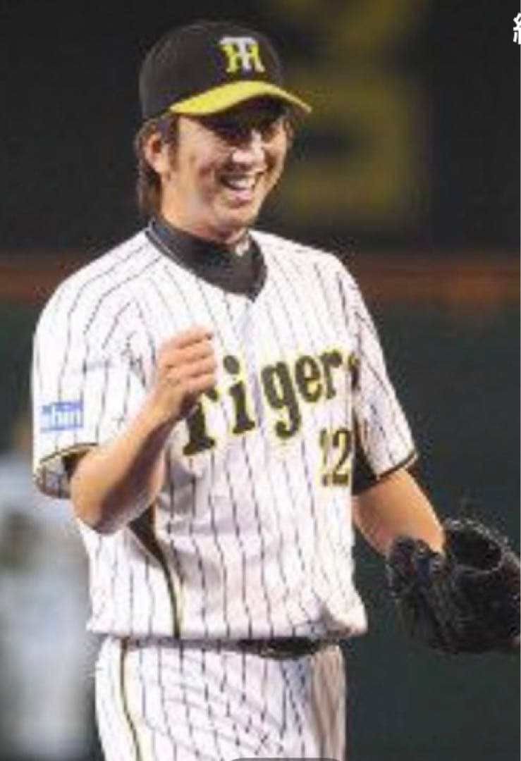 阪神タイガース #22 藤川球児監督　直筆サイン　公式キャップ