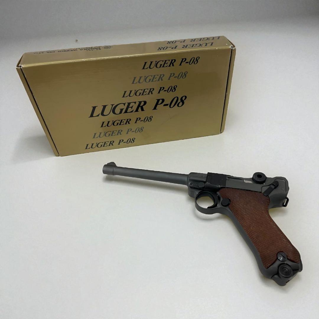 【ジャンク品】タナカワークス ルガーP08 6インチ ガスガン 動作未確認