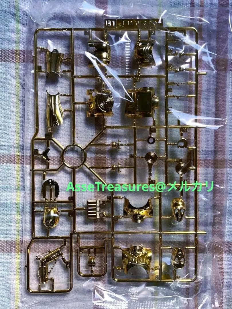 赤バンダイ スターウォーズ シリーズ 1/12 C3PO