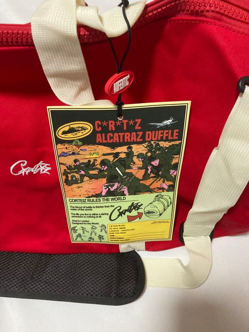 Cortez ボストンバッグ 赤