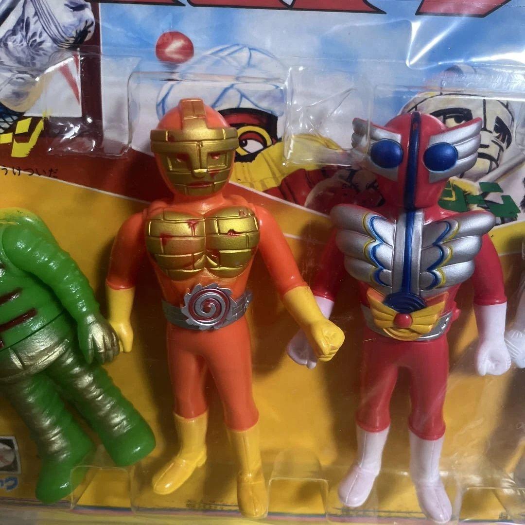 ⚠️未開封デッドストック　超神ビビューン　ファイブセット　当時物　ブルマァク