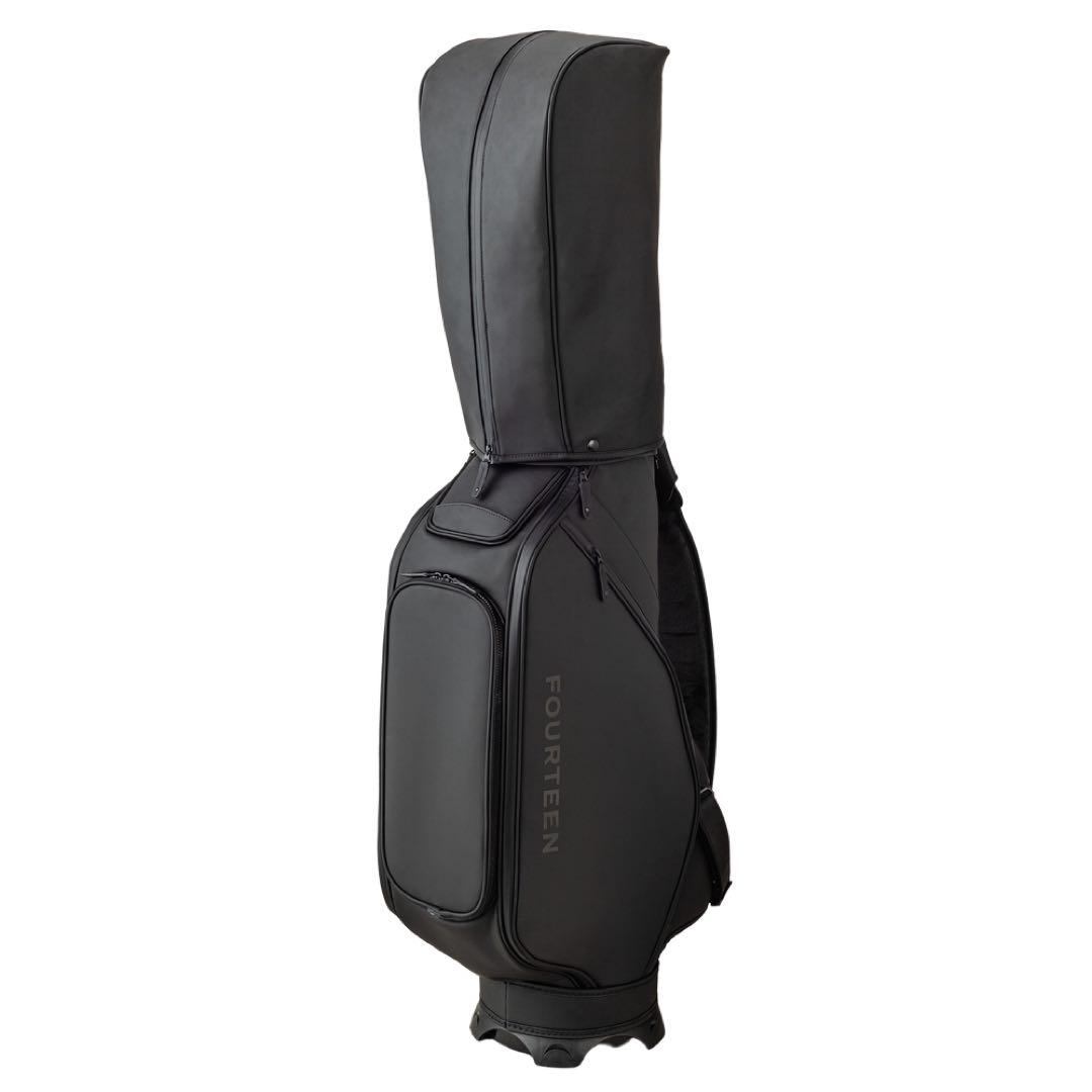 【美品】FOURTEEN/フォーティーン/ゴルフキャディバッグ/ブラック