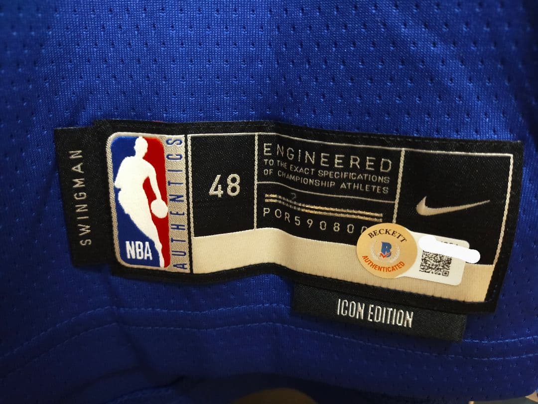 【直筆サイン】ステフィン・カリー／Stephen Curry／ジャージ