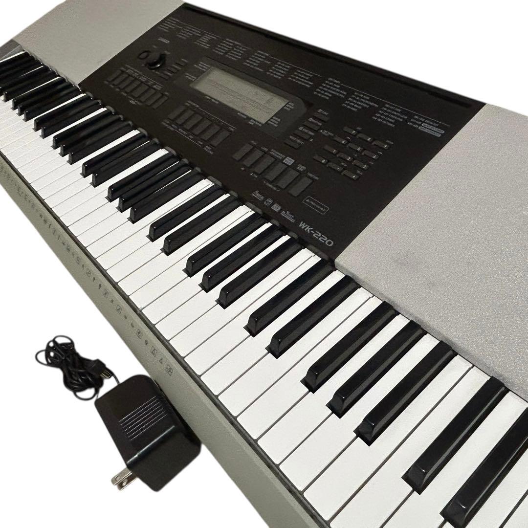 YAMAHA WK-220 電子キーボード 初心者向け 76鍵