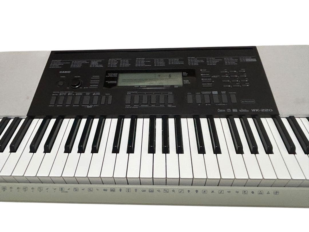 YAMAHA WK-220 電子キーボード 初心者向け 76鍵