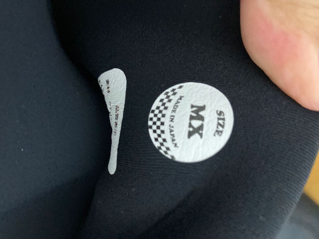 ノンジップフルスーツ ブラック