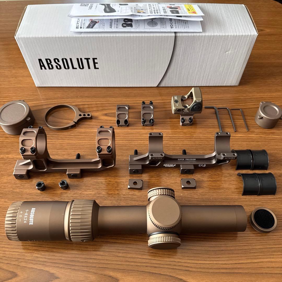 ノーベルアームズ ABSOLUTE 1624IR RMRサイト GEISSELE