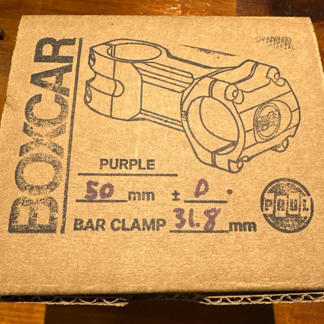 PAUL BOXCAR STEM 50ミリ0度