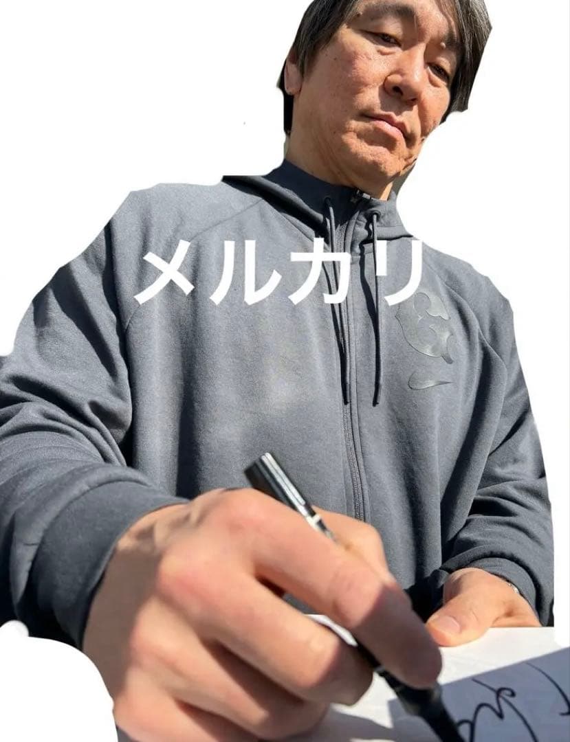 松井秀喜　直筆サイン色紙　プロ野球　MLB 読売ジャイアンツ　春季キャンプ