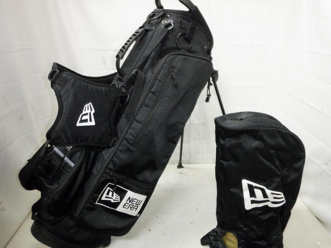 NEW ERA★ニューエラ★9.5型★軽量★美品★スタンド(BK)