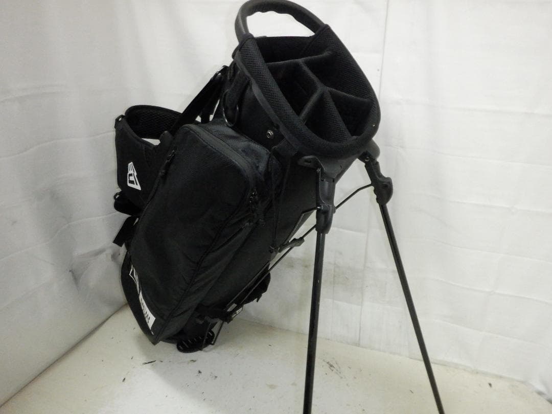 NEW ERA★ニューエラ★9.5型★軽量★美品★スタンド(BK)